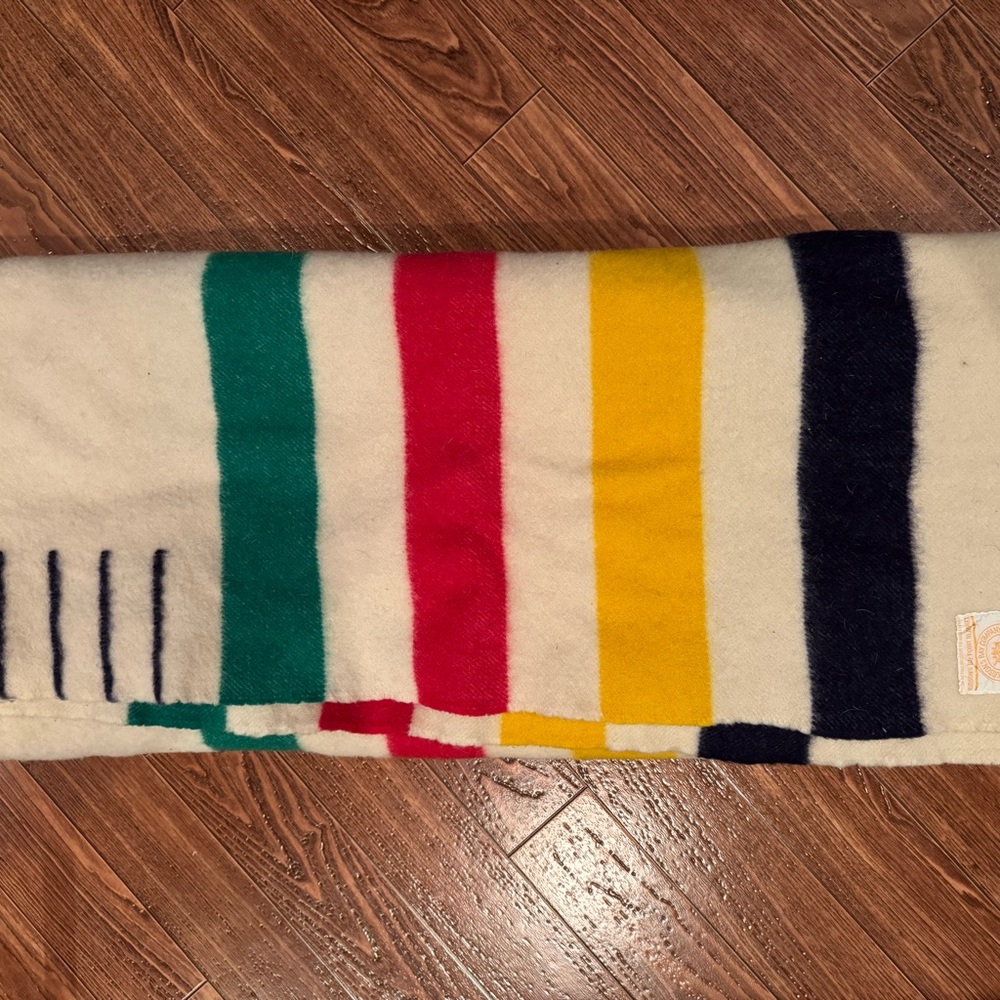Authentic Hudson’s Bay Company 4 Point Blanket 1940’s